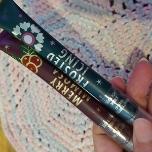 New Bath & Body Works Christmas Lip Gloss, Merry Mimosa and Frosted Icing (2)